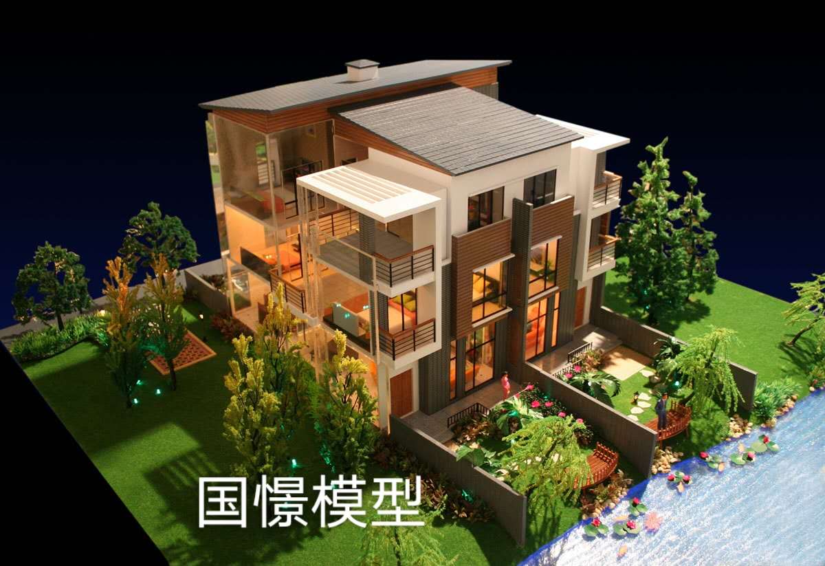 盐山县建筑模型