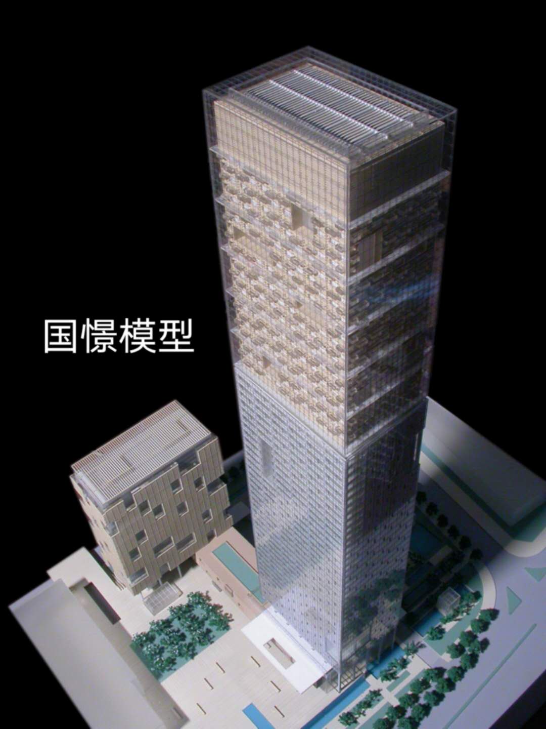 盐山县建筑模型